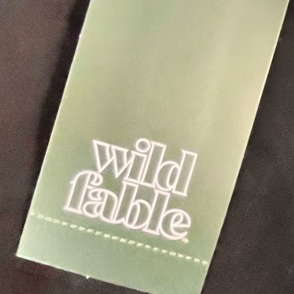 NWT- Wild Fable Black Square Neck Body Suit. - Picture 8 of 9